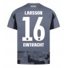 Eintracht Frankfurt Hugo Larsson #16 Tredje Tröja 2025-26 Korta ärmar